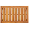 vidaXL Σετ Καναπέ Κήπου 4 pcs Καφέ 75 x 45 x 38 εκ. Μασίφ ξύλο ακακίας