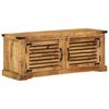 vidaXL Ντουλάπα Παπουτσιών Καφέ 110 x 38 x 45 cm Μασίφ ξύλο μάνγκο