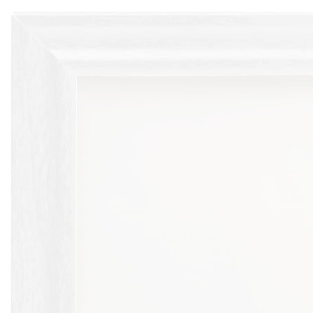 vidaXL Κορνίζες Κολάζ Τοίχου 3 τεμ. Λευκές 21 x 29,7 εκ. MDF