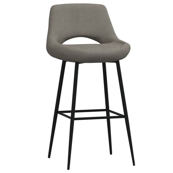 vidaXL &Sigma;&kappa;&alpha;&mu;&pi;ό &Mu;&pi;&alpha;&rho; 2 &tau;&epsilon;&mu;. &Sigma;&kappa;&omicron;ύ&rho;&omicron; &Gamma;&kappa;&rho;&iota; &Beta;&epsilon;&lambda;&omicron;ύ&delta;&iota;&nu;&alpha;