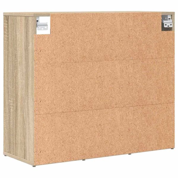 vidaXL Ντουλάπα Παπουτσιών με ράφι Sonoma Δρυς 77.5 x 30 x 67 εκ.