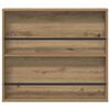 vidaXL &Rho;ά&phi;&iota; &Pi;&epsilon;&rho;&iota;&omicron;&delta;&iota;&kappa;ώ&nu; Artisan Oak 80 x 12 x 70 &epsilon;&kappa; &Epsilon;&pi;&epsilon;&xi;&epsilon;&rho;&gamma;&alpha;&sigma;&mu;έ&nu;&omicron; &xi;ύ&lambda;&omicron;