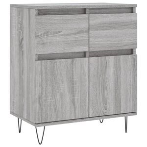vidaXL &Nu;&tau;&omicron;&upsilon;&lambda;ά&pi;&iota; &Gamma;&kappa;&rho;&iota; Sonoma 60x35x70 &epsilon;&kappa;. &alpha;&pi;ό &Epsilon;&pi;&epsilon;&xi;&epsilon;&rho;&gamma;&alpha;&sigma;&mu;έ&nu;&omicron; &Xi;ύ&lambda;&omicron;