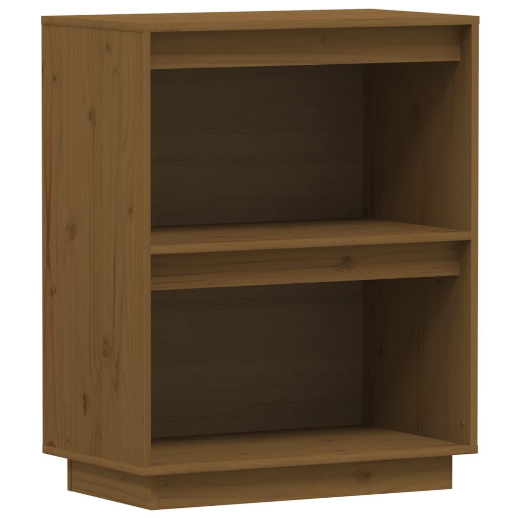 vidaXL Ντουλάπι Κονσόλα Μελί 60 x 34 x 75 εκ. από Μασίφ Ξύλο Πεύκου