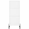 vidaXL Ντουλάπι Λευκό 34,5 x 34 x 180 εκ. από Επεξεργασμένο Ξύλο