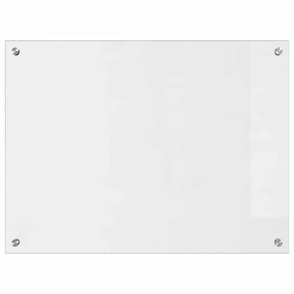 vidaXL Πίσω Πάνελ Κουζίνας Διαφανές 80 x 60 cm σκληρυμένο γυαλί