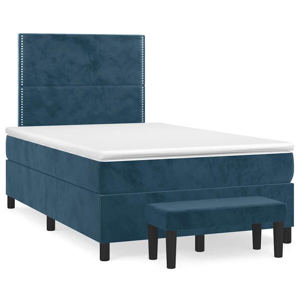 vidaXL &Kappa;&rho;&epsilon;&beta;ά&tau;&iota; Boxspring &mu;&epsilon; &Sigma;&tau;&rho;ώ&mu;&alpha; &Sigma;&kappa;&omicron;ύ&rho;&omicron; &Mu;&pi;&lambda;&epsilon; 120x200 &epsilon;&kappa;. &Beta;&epsilon;&lambda;&omicron;ύ&delta;&iota;&nu;&omicron;