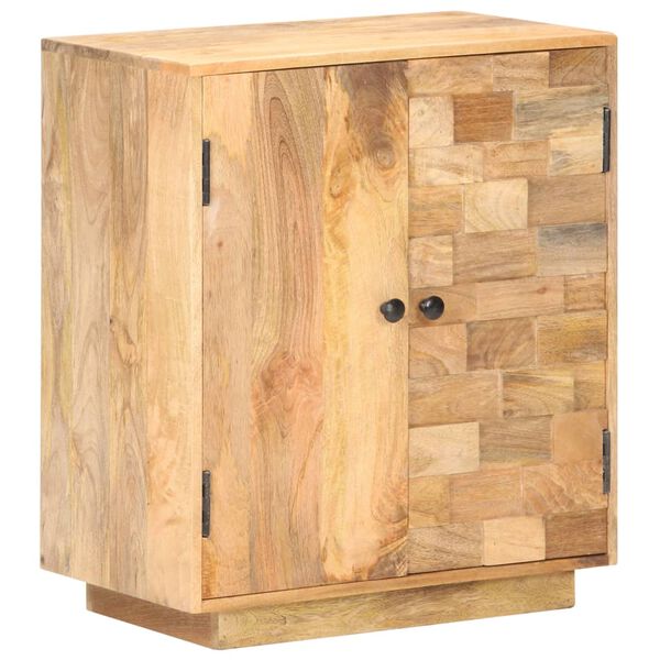 vidaXL Ντουλάπι 60 x 35 x 70 εκ. από Μασίφ Ξύλο Μάνγκο