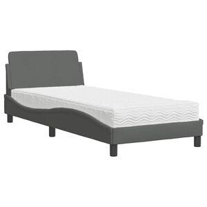 vidaXL &Kappa;&rho;&epsilon;&beta;ά&tau;&iota; &mu;&epsilon; &Sigma;&tau;&rho;ώ&mu;&alpha; Dover &Sigma;&kappa;&omicron;ύ&rho;&omicron; &Gamma;&kappa;&rho;&iota; 80x200 &epsilon;&kappa;. &Upsilon;&phi;&alpha;&sigma;&mu;ά&tau;&iota;&nu;&omicron;