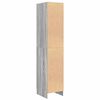 vidaXL Ψηλό Ντουλάπι Γκρι sonoma 35 x 39 x 168 εκ Επεξεργασμένο ξύλο