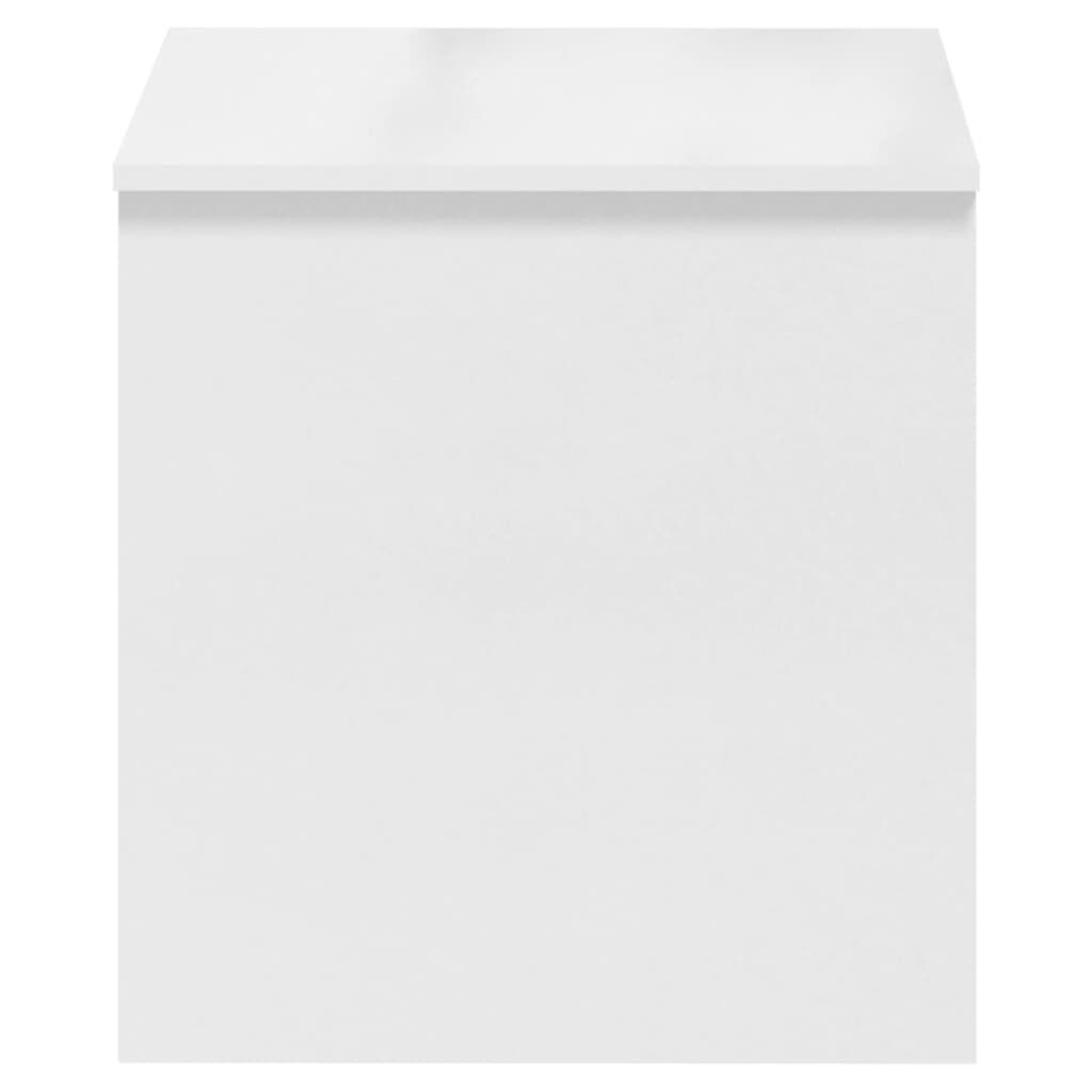 vidaXL Τραπεζάκι Σαλονιού Γυαλ. Λευκό 102x50,5x52,5 εκ. Επεξεργ. Ξύλο