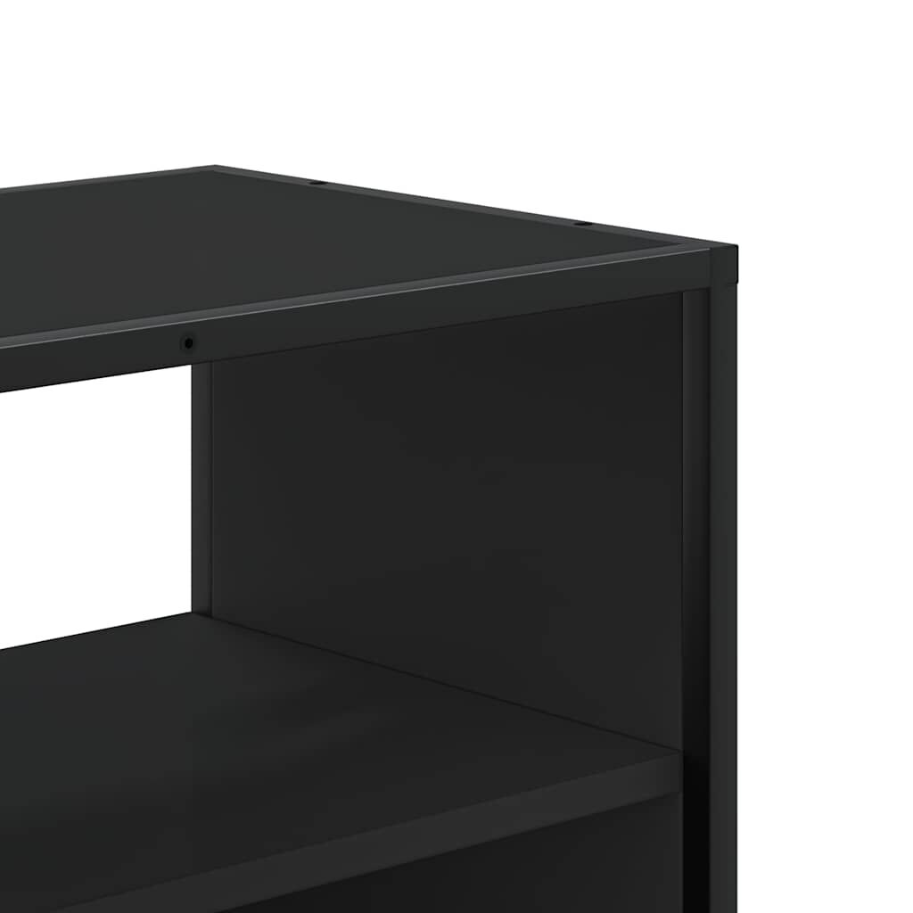 vidaXL Έπιπλο Τηλεόρασης Μαύρο 60x31x39,5 εκ. Επεξεργ. Ξύλο / Μέταλλο