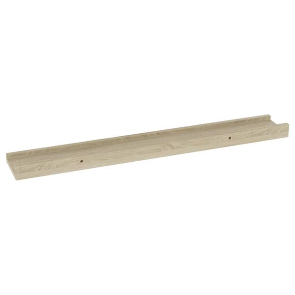 vidaXL Ράφια Τοίχου 2 τεμ. Sonoma Δρυς 60 x 9 x 3 εκ.