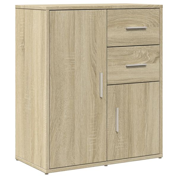 vidaXL Βοηθητικό Ντουλάπι Sonoma Δρυς 60x31x70 εκ. Επεξεργασμένο Ξύλο