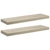 vidaXL &Rho;ά&phi;&iota;&alpha; &Tau;&omicron;ί&chi;&omicron;&upsilon; 2 &tau;&epsilon;&mu;. &Chi;&rho;ώ&mu;&alpha; &Delta;&rho;&upsilon;ό&sigmaf; 80x23,5x3,8 &epsilon;&kappa;. MDF
