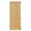 vidaXL Ντουλάπι Μπάνιου Corona 45x33x80 εκ. από Μασίφ Ξύλο Πεύκου