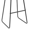 vidaXL Σκαμπό Μπαρ 4 τεμ. Μαύρα από Συνθετικό Δέρμα