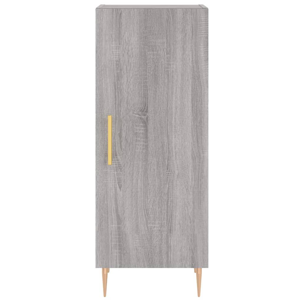 vidaXL Ντουλάπι Γκρι Sonoma 34,5x34x90 εκ. από Επεξεργασμένο Ξύλο
