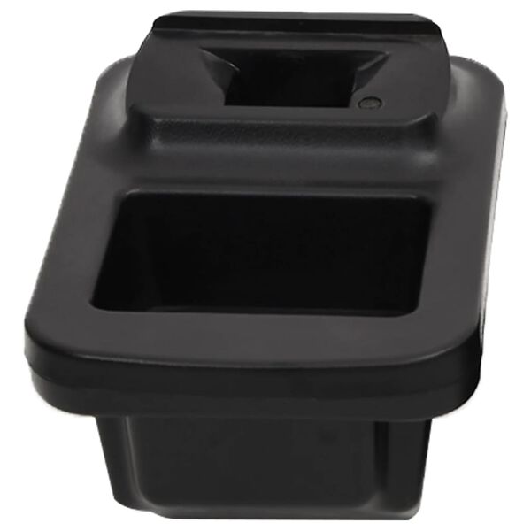 vidaXL Τεμπέλης Αυτοκινήτου Μαύρος 14x33x(30-45,5) από ABS