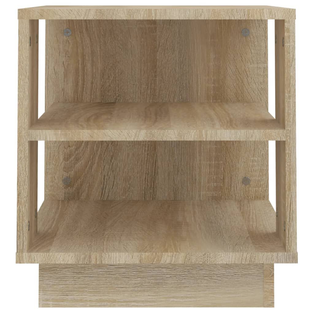 vidaXL Τραπεζάκι Σαλονιού Sonoma Δρυς 40x40x43 εκ. Επεξεργασμένο Ξύλο
