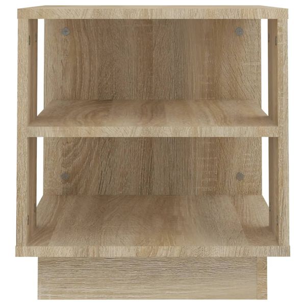 vidaXL Τραπεζάκι Σαλονιού Sonoma Δρυς 40x40x43 εκ. Επεξεργασμένο Ξύλο
