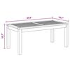 vidaXL Σετ Καναπέ Κήπου 3 pcs Φυσικό Μασίφ ξύλο teak