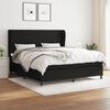 vidaXL &Kappa;&rho;&epsilon;&beta;ά&tau;&iota; Boxspring &mu;&epsilon; &Sigma;&tau;&rho;ώ&mu;&alpha; &Mu;&alpha;ύ&rho;&omicron; 180x200 &epsilon;&kappa;. &Upsilon;&phi;&alpha;&sigma;&mu;ά&tau;&iota;&nu;&omicron;