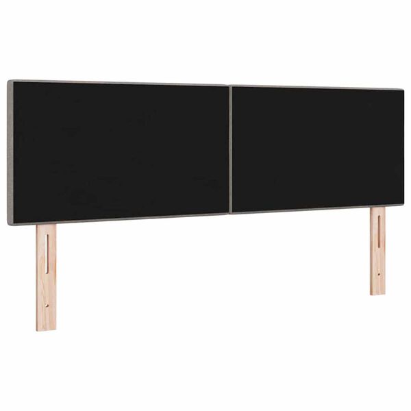 vidaXL Κεφαλάρι με κεφαλάρι Taupe 140 cm ύφασμα