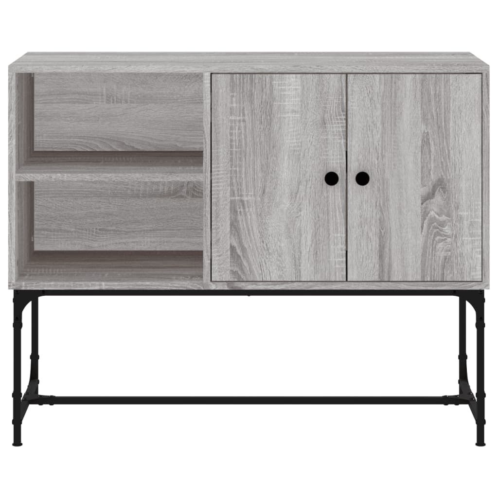 vidaXL Ντουλάπι Γκρι Sonoma 100x40x79,5 εκ. από Επεξεργασμένο Ξύλο