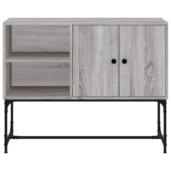 vidaXL Ντουλάπι Γκρι Sonoma 100x40x79,5 εκ. από Επεξεργασμένο Ξύλο