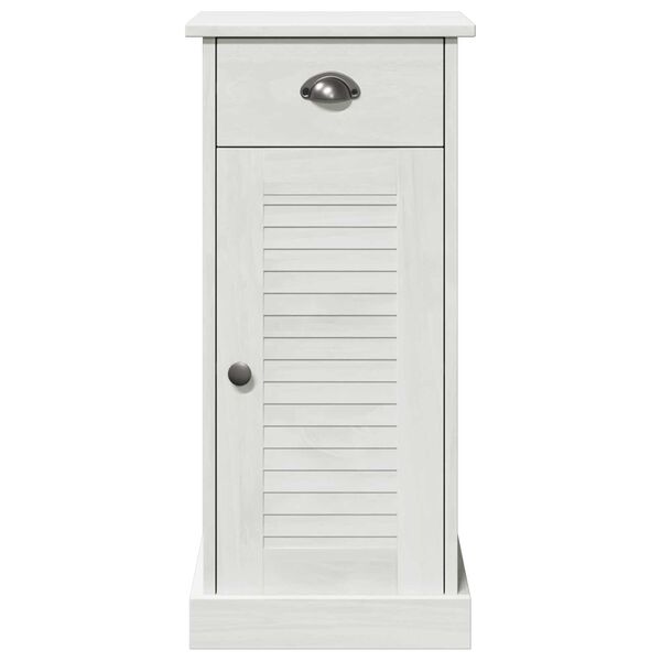 vidaXL Ντουλάπα Μπάνιου VIGO Λευκό 37.5 x 34 x 80 εκ Μασίφ ξύλο πεύκου