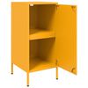 vidaXL Ντουλάπια 2 τεμ. Μουσταρδί 36x39x79 εκ. από Χάλυβα
