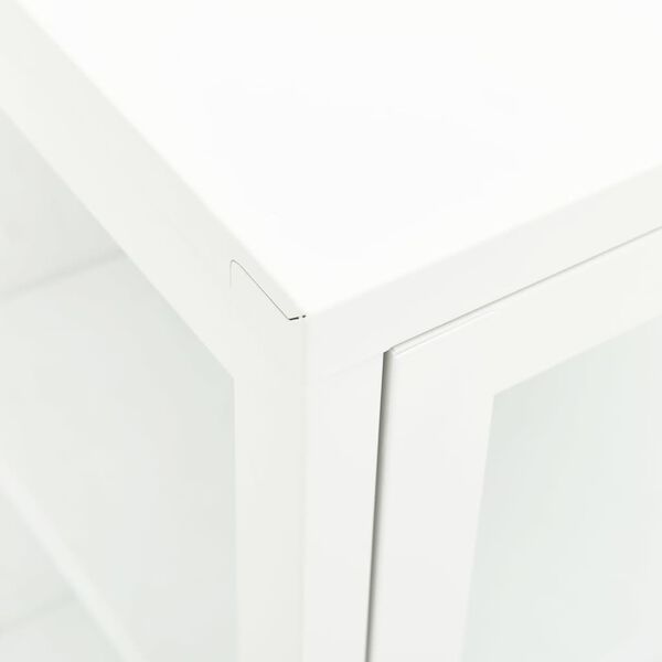 vidaXL Μπουφές 38 x 35 x 70 εκ. Μέταλλο και Γυαλί