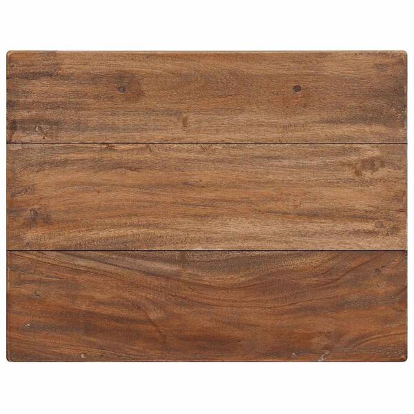 vidaXL Κομοδίνο 40 x 30 x 51 εκ. από Μασίφ Ξύλο Μαόνι