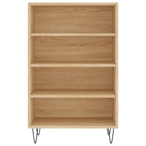 vidaXL Ραφιέρα Sonoma Δρυς 57 x 35 x 90 από Επεξεργασμένο Ξύλο