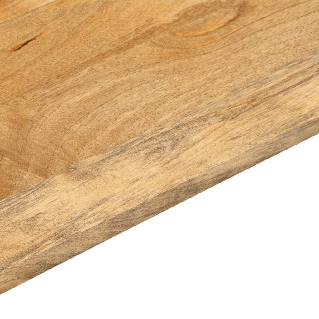 vidaXL Επιφάνεια Τραπεζιού Ορθογώνια 120x70x2,5 εκ. Μασίφ Ξύλο Μάνγκο