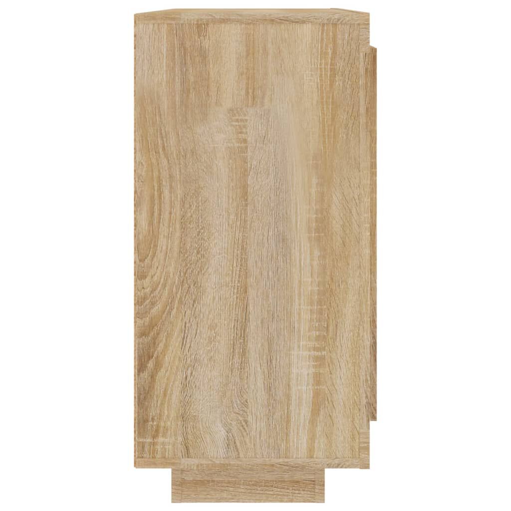 vidaXL Συρταριέρα Sonoma Δρυς 92x35x75 εκ. Επεξεργασμένο Ξύλο
