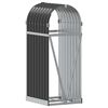 vidaXL Θήκη Κορμών Ανθρακί 40x45x100 εκ. από Γαλβανισμένο Ατσάλι