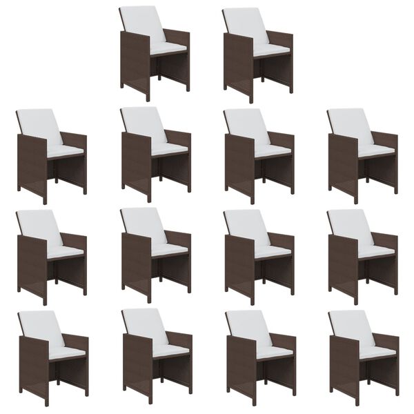 vidaXL &Sigma;&epsilon;&tau; &Tau;&rho;&alpha;&pi;&epsilon;&zeta;&alpha;&rho;ί&alpha;&sigmaf; &Kappa;ή&pi;&omicron;&upsilon; 15 &tau;&epsilon;&mu;. &Kappa;&alpha;&phi;έ &alpha;&pi;ό &Sigma;&upsilon;&nu;&theta;. &Rho;&alpha;&tau;ά&nu; &mu;&epsilon; &Mu;&alpha;&xi;&iota;&lambda;ά&rho;&iota;&alpha;