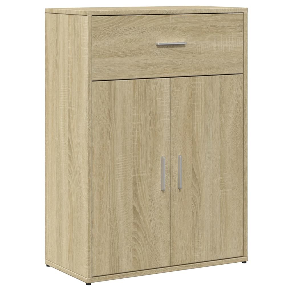 vidaXL Βοηθητικό Ντουλάπι Sonoma Δρυς 60x30x84 εκ. Επεξεργασμένο Ξύλο