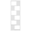 vidaXL Βιβλιοθήκη/Διαχωριστικό Χώρου Λευκό 60 x 24 x 186 εκ.