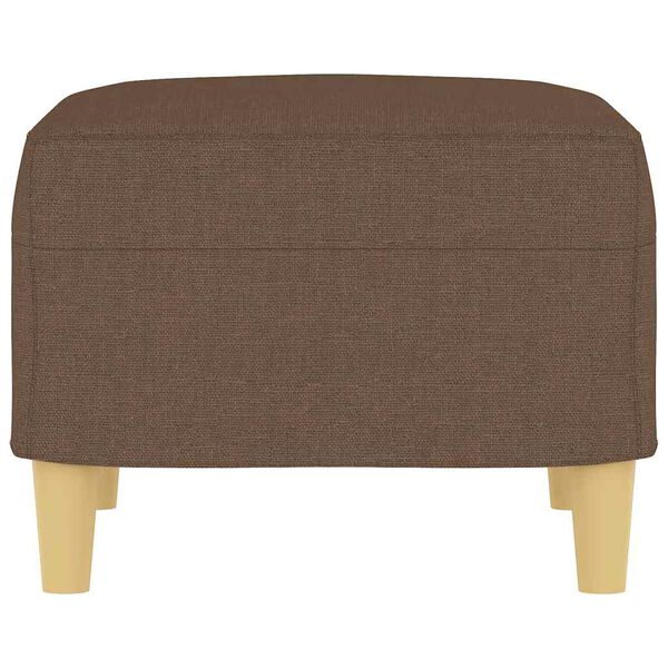 vidaXL Υποπόδιο Καφέ60x50x41 εκ. Υφασμάτινο