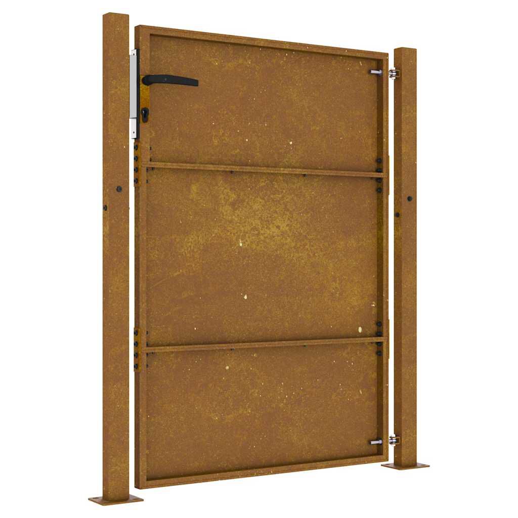 vidaXL Πύλη Κήπου 105 x 155 εκ. από Ατσάλι Corten