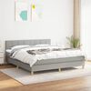 vidaXL &Kappa;&rho;&epsilon;&beta;ά&tau;&iota; Boxspring &mu;&epsilon; &Sigma;&tau;&rho;ώ&mu;&alpha; &Alpha;&nu;&omicron;&iota;&chi;&tau;ό &Gamma;&kappa;&rho;&iota; 180x200 &epsilon;&kappa;. &Upsilon;&phi;&alpha;&sigma;&mu;ά&tau;&iota;&nu;&omicron;