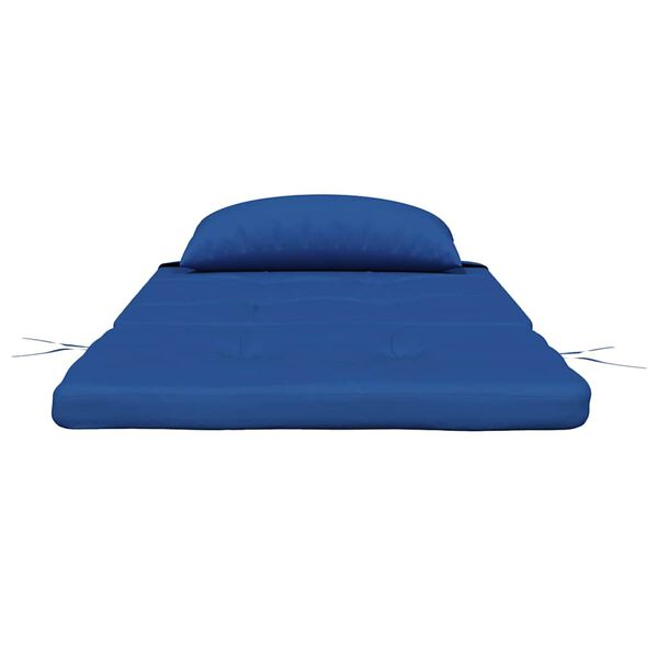 vidaXL Μαξιλάρι Καρέκλας 2 pcs Μπλε 58 x 77 x 4.5 εκ Ύφασμα Oxford