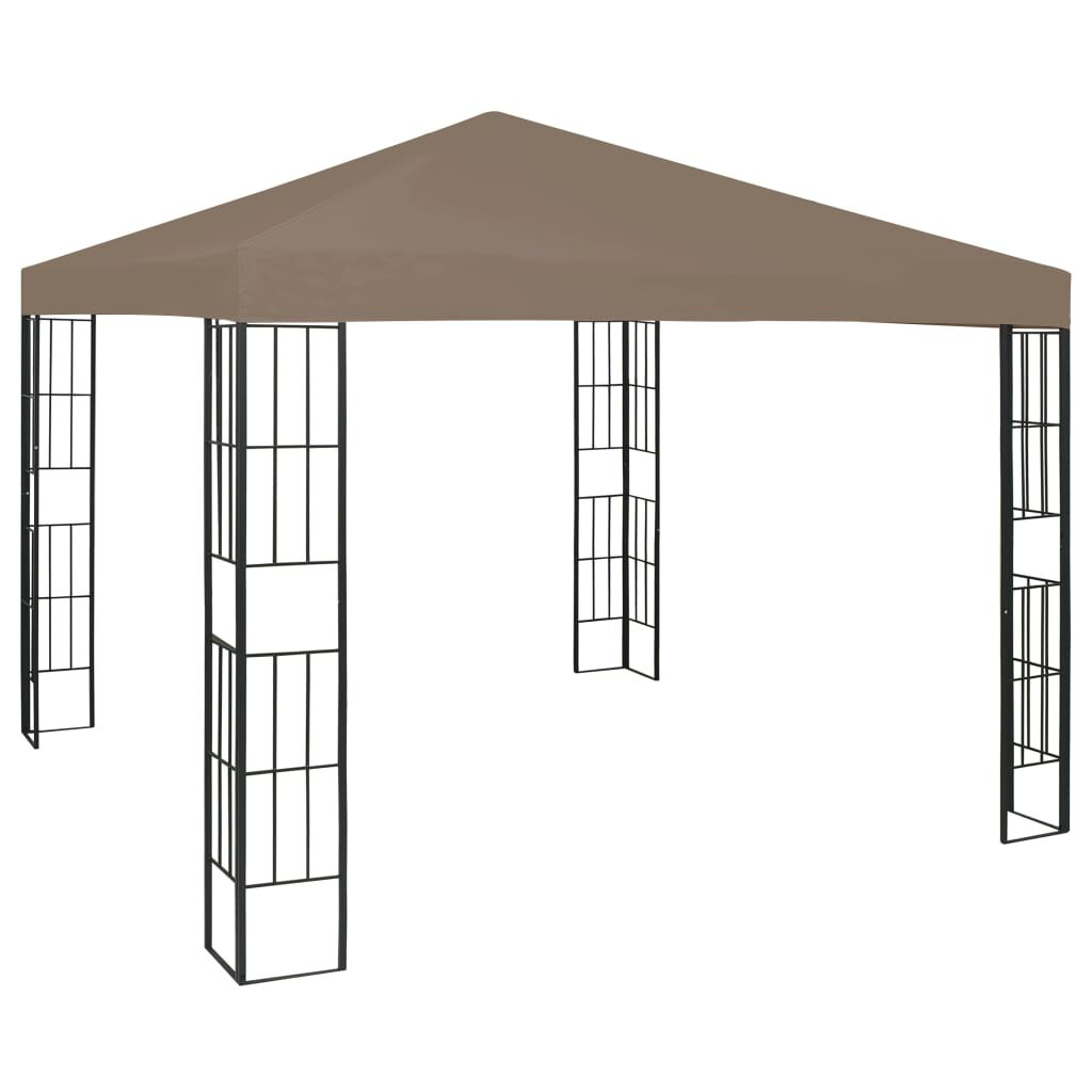 vidaXL Κιόσκι Taupe 3 x 3 μ.