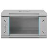 vidaXL Ντουλάπα δικτύου με αποθήκευση Γκρι 53 x 45 x 30 εκ Ατσάλι