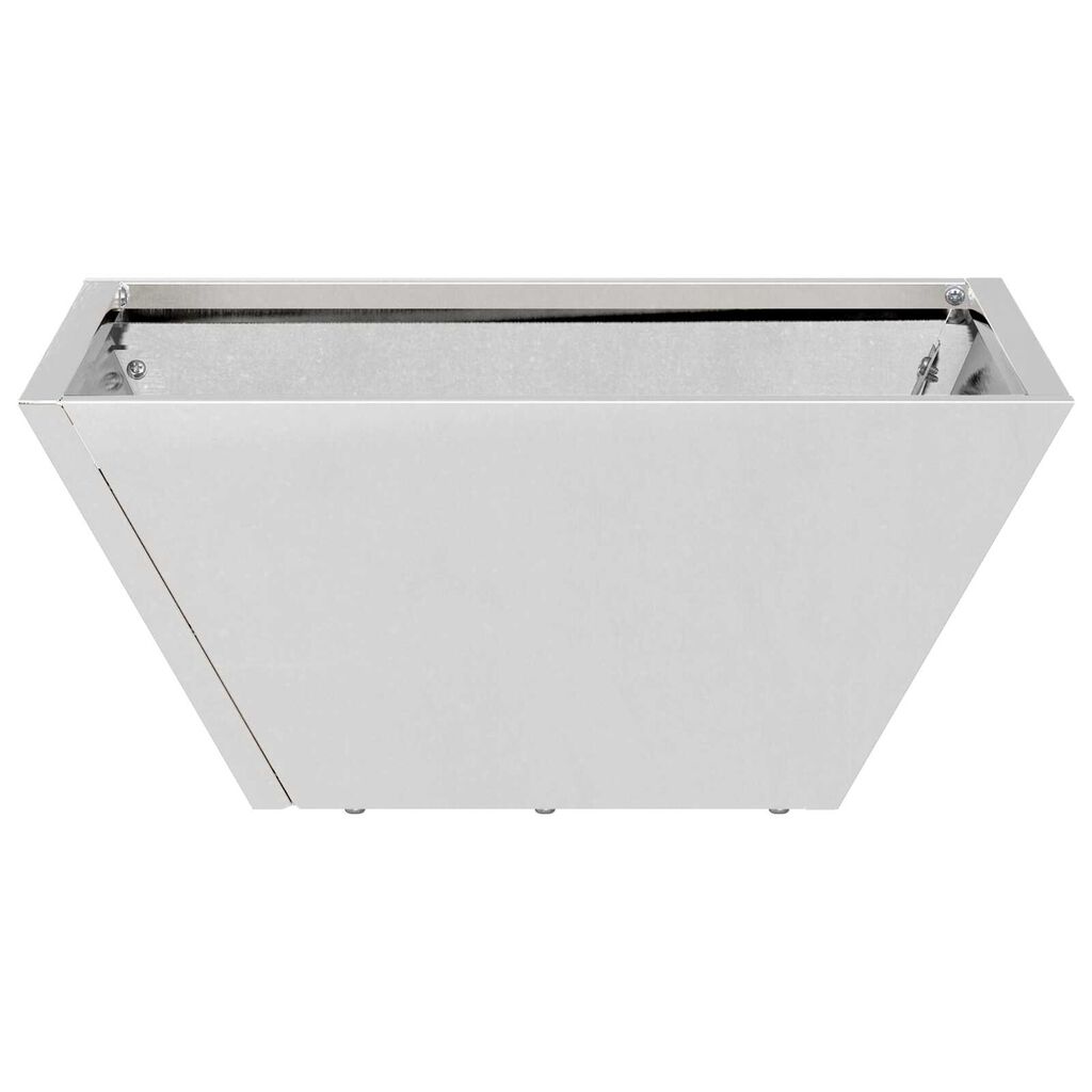 vidaXL Γλάστρα Κήπου 35x35x15 εκ. Ανοξείδωτο Ατσάλι