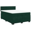 vidaXL &Kappa;&rho;&epsilon;&beta;ά&tau;&iota; Boxspring &mu;&epsilon; &Sigma;&tau;&rho;ώ&mu;&alpha; &Sigma;&kappa;&omicron;ύ&rho;&omicron; &Pi;&rho;ά&sigma;&iota;&nu;&omicron; 140x200&epsilon;&kappa;. &Beta;&epsilon;&lambda;&omicron;ύ&delta;&iota;&nu;&omicron;