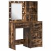 vidaXL Τραπέζι περιποίησης με συρτάρι 2 pcs Καφέ 50 x 41 x 135 εκ